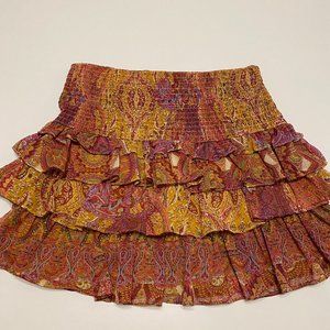 ZARA Spring Summer Frill Mini Skirt